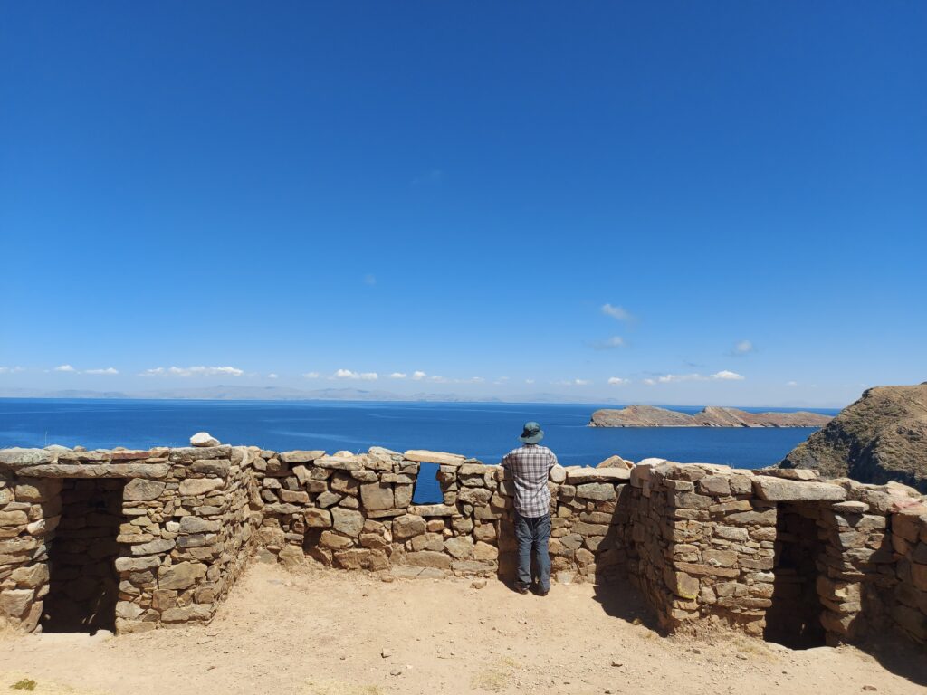 Ruinas Chincana in the north of Isla del Sol, Bolivia