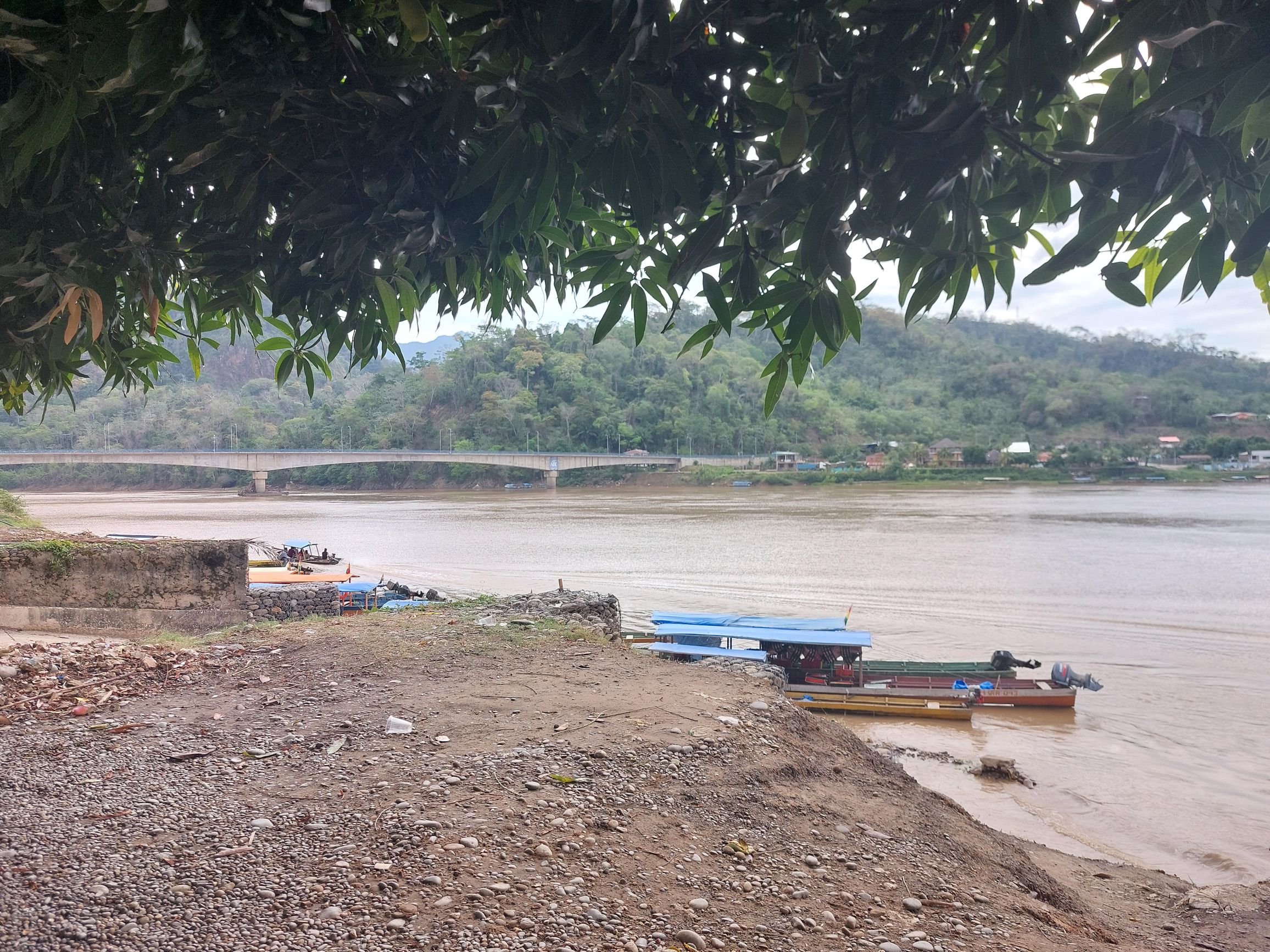 After getting from Coroico to Rurrenabaque: Beni river