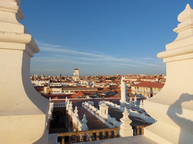 Sucre: the White Capital (well, Technically, 1/3 Capital) of Bolivia